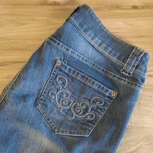 Christopher & Banks Women's 10 Medium Washed Blue Jeans